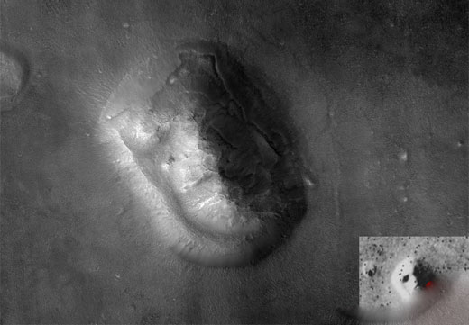 صورت مریخ؛ افسانه‌ای که 40 ساله شد + تصاویر