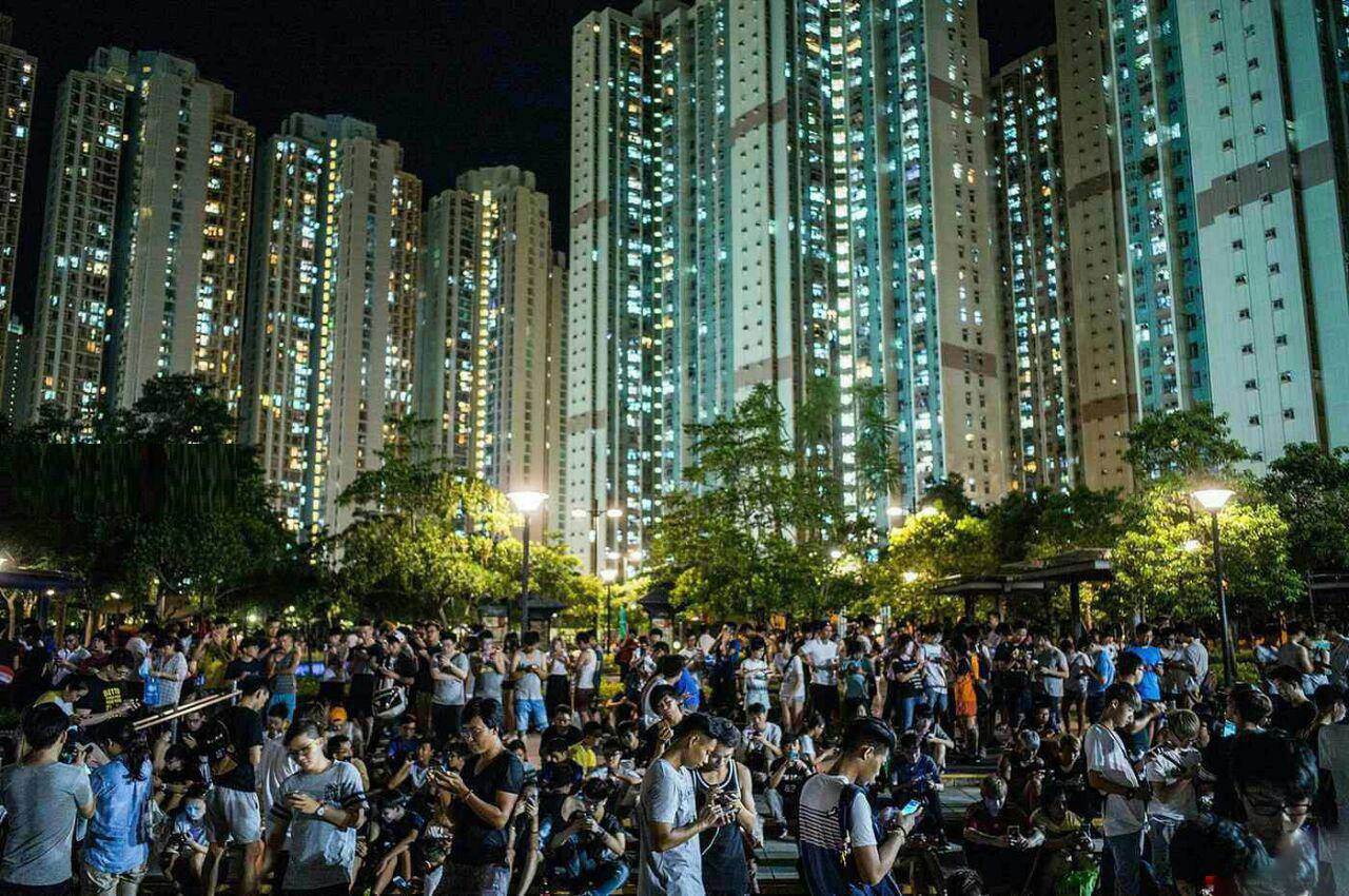 طرفداران بازی پوکمون گو در هنگ کنگ +عکس