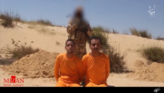 اعدام فجیع قربانیان داعش در صحرای سینا + فیلم (16+)
