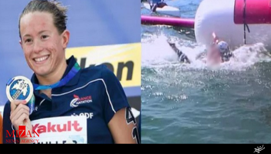 شناگر زنی که رقیب خود را در المپیک غرق کرد + فیلم