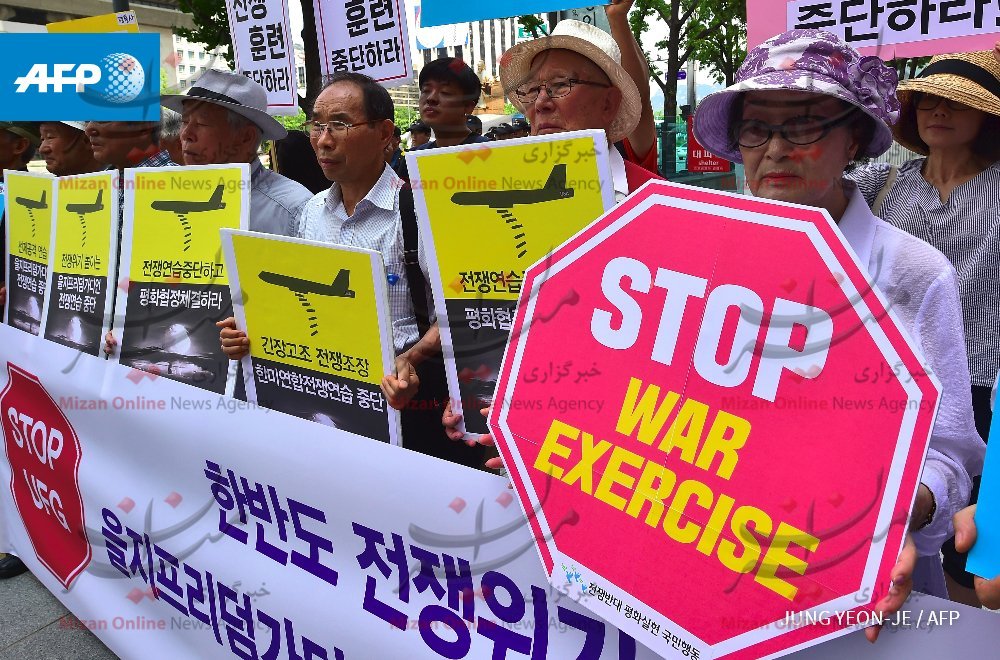 رزمایش مشترک کره جنوبی و آمریکا در میان تهدیدات هسته‌ای پیونگ یانگ