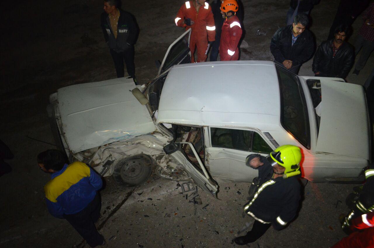 مرگ 3 نفر در برخورد با دیواره تونل جاده فیروزکوه