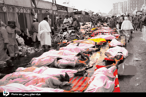 تصاویری متاثرکننده از فاجعه منا+عکس