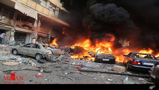 انفجار خودروی انتحاری بیمارستان الکراده بغداد + فیلم