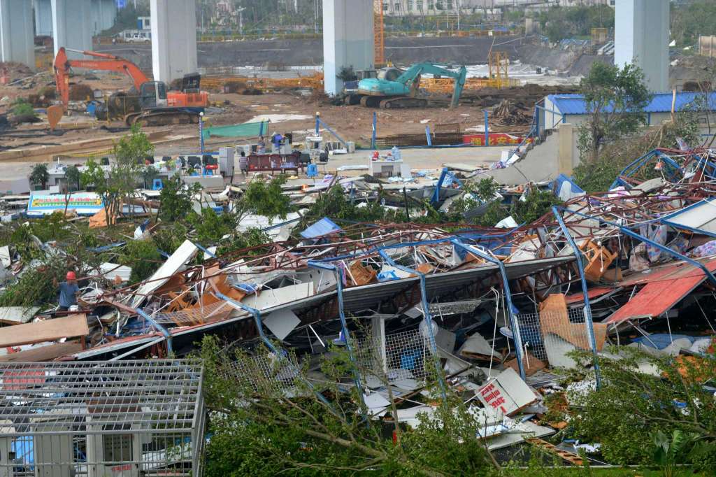 طوفان سهمگین مرانتی در چین و تایوان/ 8 کشته و 9 نفر ناپدید و بیش از 33 میلیون نفر بی‌خانمان شدند