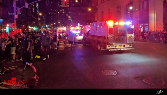 وقوع انفجار مهیب در مرکز نیویورک + فیلم