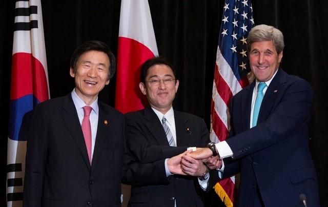 مذاکرات کره جنوبی و ژاپن و آمریکا خصوص افزایش اقدامات علیه کره شمالی