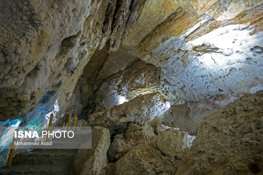 غار چال نخجیر استان مرکزی با قدمت 70 میلیون سال+عکس