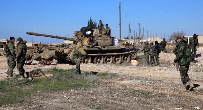 تروریست های احرار الشام در محاصره ارتش سوریه قرار دارند