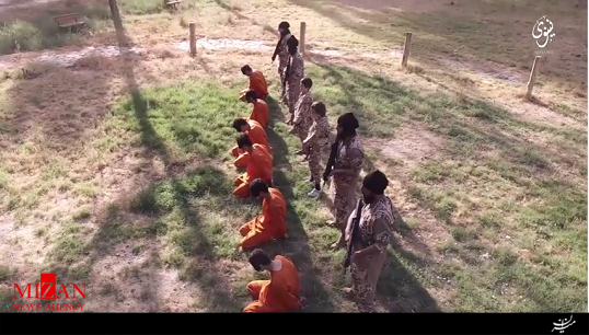خونبارترین جنایت داعش با حضور کودکان موطلایی + فیلم (16+)
