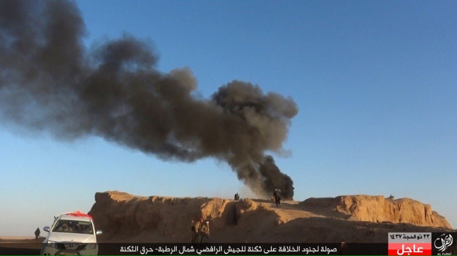 داعش مدعی حمله سنگین به نیروهای امنیتی عراق شد+تصویر