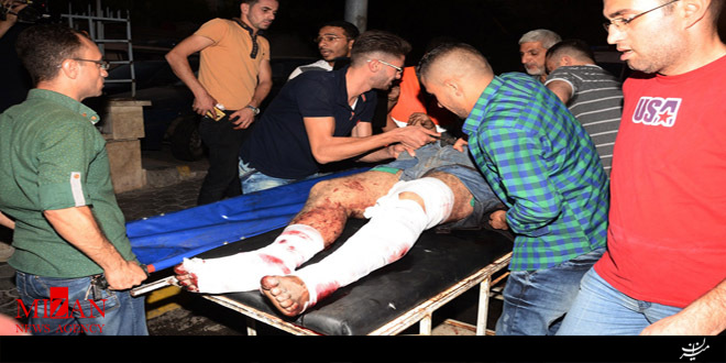 در پی جمله موشکی  تروریست به حلی 8 نفر کشته و 58 نفر زخمی شدند