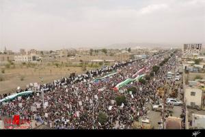 تظاهرات مردم یمن در محکومیت جنایت عربستان