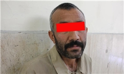 بازداشت زورگیر افغانی،داخل پوسته آبگرمکن