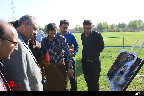 بازدید مدیرکل زندان‌های استان یزد از نمایشگاه عکس «ورزش و طبیعت» + عکس