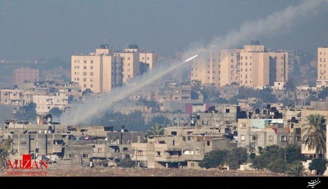 شلیک موشک از نوار غزه به سمت شهرک‎های صهیونیست نشین