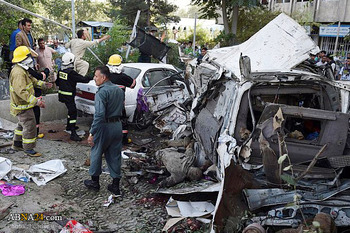دهها کشته و زخمی در انفجار انتحاری در پایتخت 