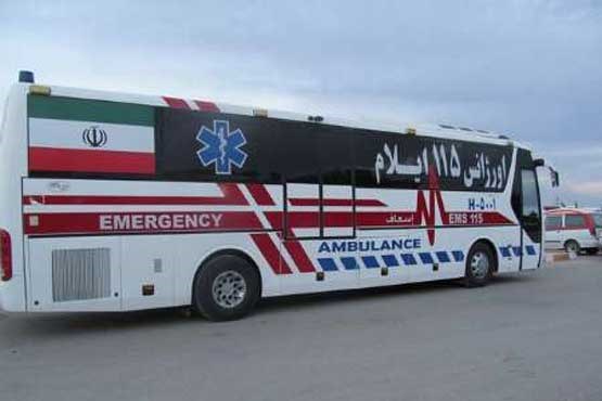 استقرار آمبولانس در پایانه مرزی مهران/ تجهیز بیمارستان شهرهای ایلام و مهران