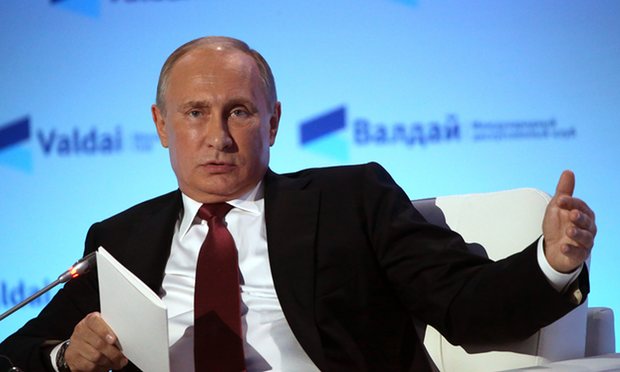 ولادیمیر پوتین اتهام دخالت روسیه در انتخابات آمریکا را رد کرد