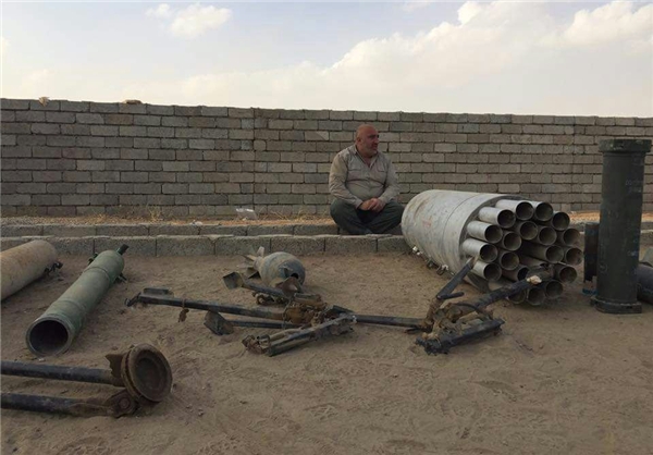 کشف موشک‌های آمریکایی در یکی از مقرهای داعش در جنوب موصل