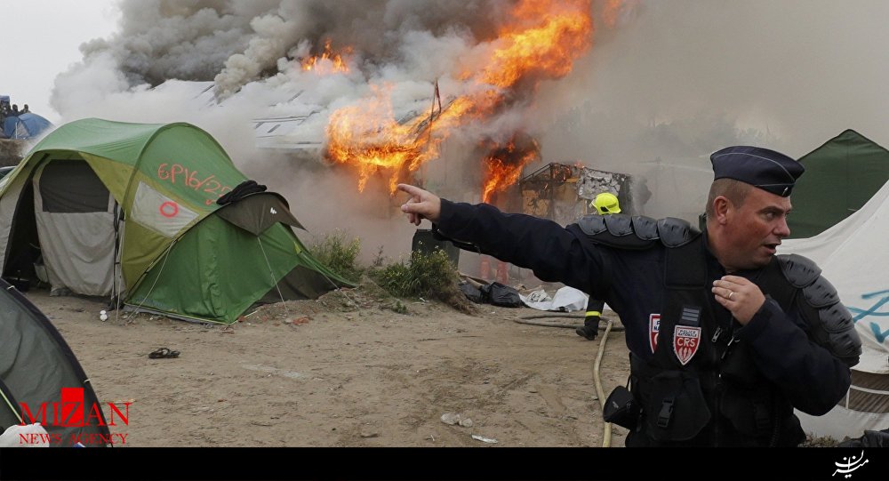 ممانعت مقامات فرانسه از حضور نماینده حقوق بشر در اردوگاه کاله طی تخریب آن