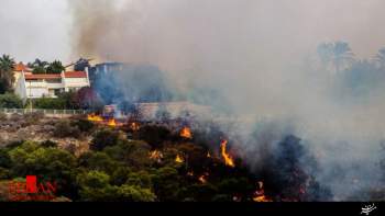 500 منزل مسکونی بر اثر آتش سوزی در حیفا تخریب شدند