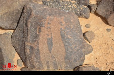 کشف کتیبه‌های خطی در صحرای سیاه اردن+تصاویر