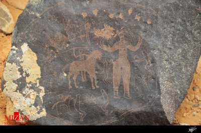 کشف کتیبه‌های خطی در صحرای سیاه اردن+تصاویر