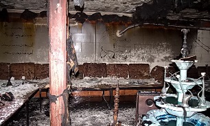 آتش سوزی مرگبار در قهوه خانه یافت آباد/ دو کارگر جان باختند