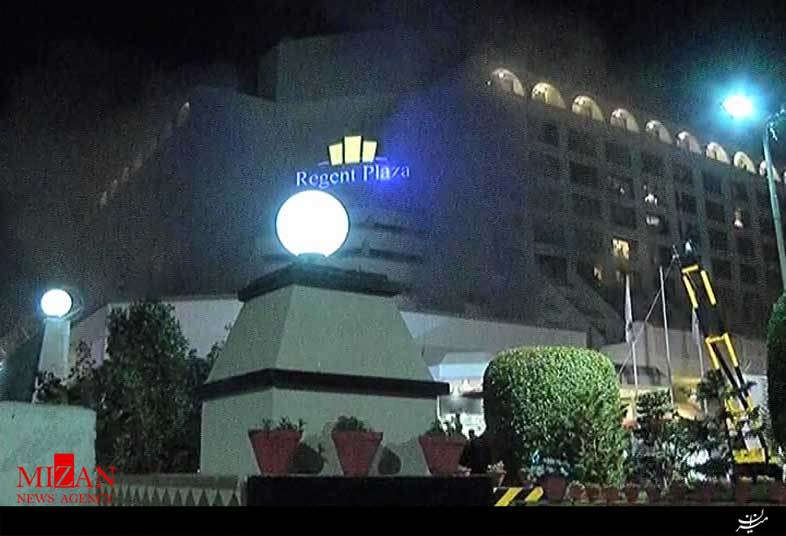 آتش سوزی در هتل کراچی ده ها کشته و زخمی بر جا گذاشت
