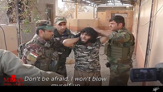 داعشی که خود را لو می‌دهد/ من انتحاری نیستم! + فیلم