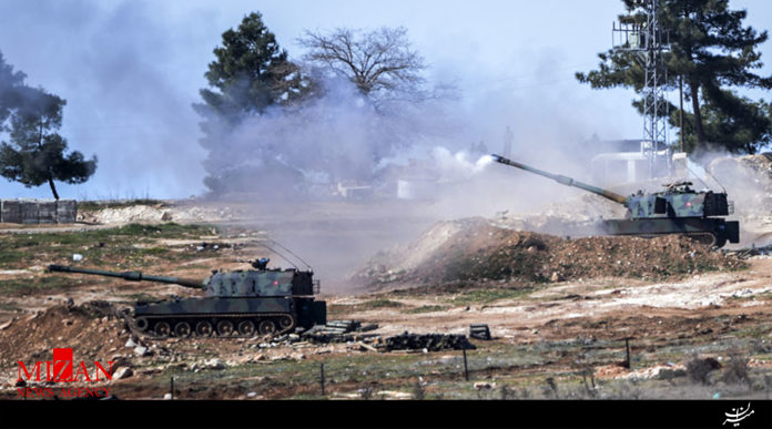 حمله توپخانه‌ای نیروهای ترکیه به مناطق مسکونی سوریه دست‌کم 24 قربانی گرفت