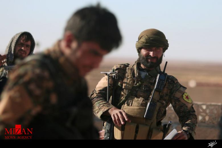درگیری نیروهای کُرد و داعش در نزدیکی شهر «الرقه»