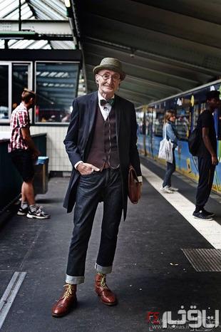 شیک‌ترین پیرمرد دنیا +عکس