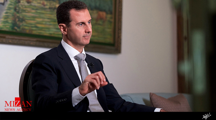 بشار اسد: اگر روابط آمریکا با روسیه بهبود یابد بحران سوریه حل خواهد شد