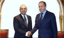 گفت‌گوی تلفنی وزیران خارجه ترکیه و روسیه در مورد آتش‌بس سوریه