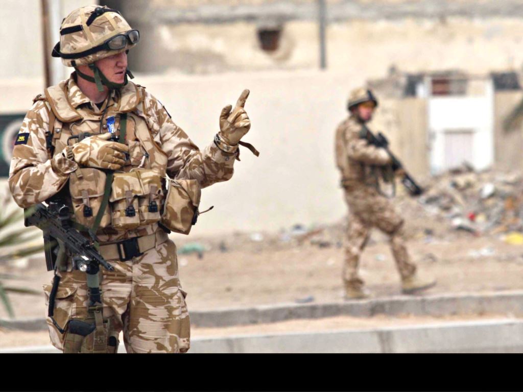 کشته شدن یک نظامی انگلیسی در خاک عراق