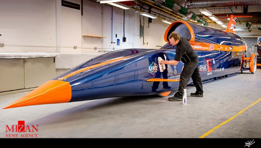مراحل ساخت سریعترین خودروی سوپرسونیک جهان + فیلم