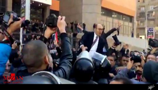 خوشحالی مردم از حکم  دادگاه مصری + فیلم
