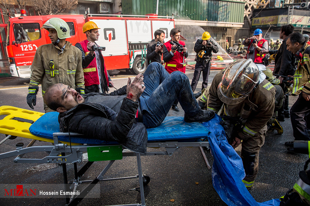 تعداد مجروحان حادثه به 78 تن رسید/ حضور آمبولانس های بهشت زهرا در محل