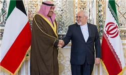 رایزنی وزیر خارجه کویت با ظریف در تهران