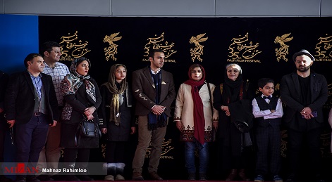 حضور هومن سیدی در سی و پنجمین جشنواره فیلم فجر