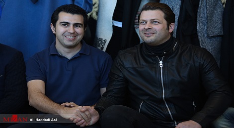 حضور پژمان بازغی در سی و پنجمین جشنواره فیلم فجر