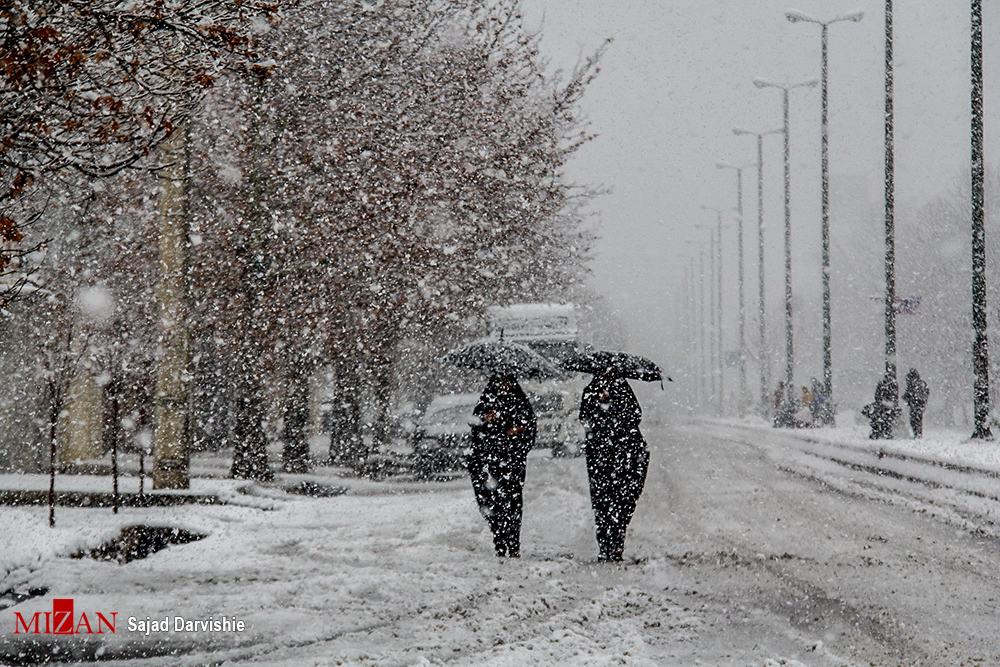 آغاز بارش برف و باران در تمام کشور/ تهران از امشب بارانی است