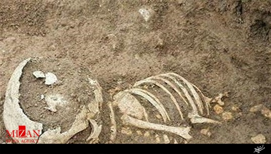 کشف اجساد ۱۸۰۰ ساله در لرستان + فیلم