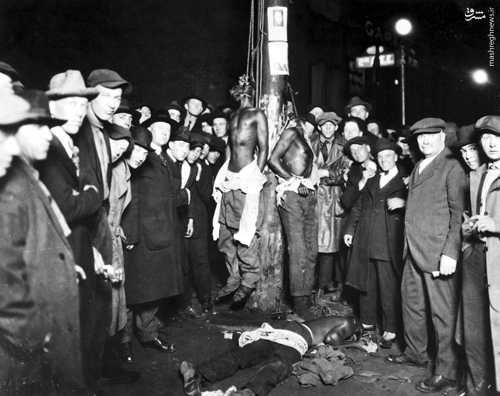 سنت نژادپرستانه «لینچ کردن» سیاهان در آمریکا پس از نیم قرن با ترامپ احیاء می شود+عکس
