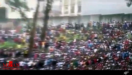 تراژدی ازدحام مرگبار در استادیوم ورزشی آنگولا + فیلم