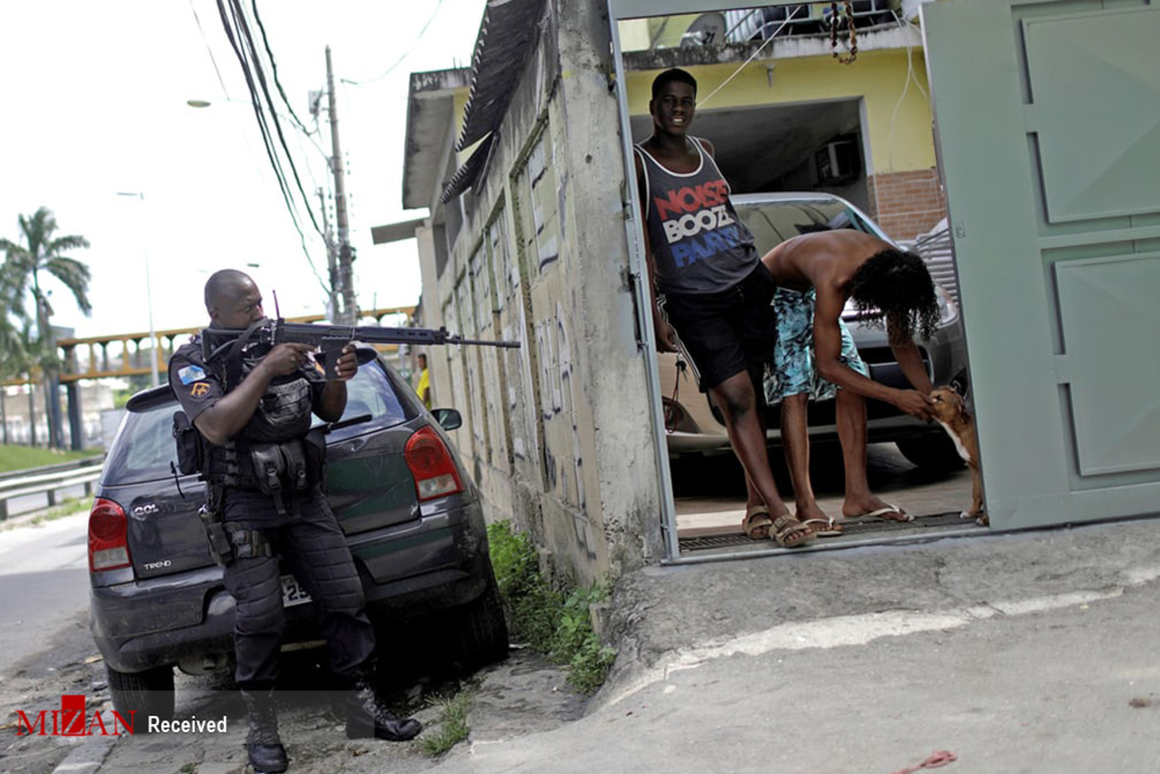 دستگیری قاچاقچیان مواد مخدر در برزیل