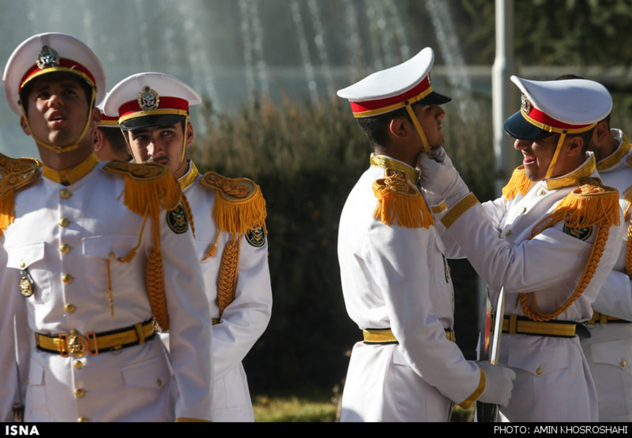 مراسم استقبال رسمی روحانی از رئیس جمهور سوییس