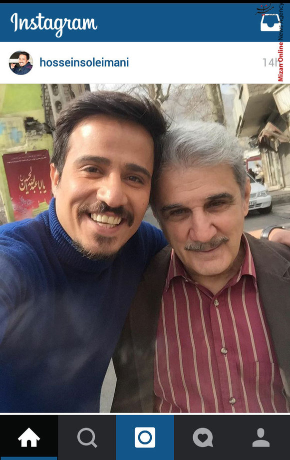 حسین سلطانی در کنار مهدی هاشمی در سریال نوروزی «زعفرانی»